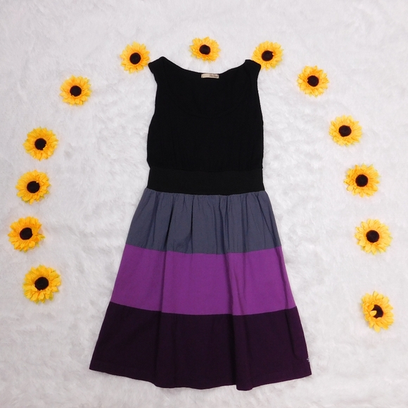 🌻 Bebop Color Blocked Tank Dress - Picture 1 of 10